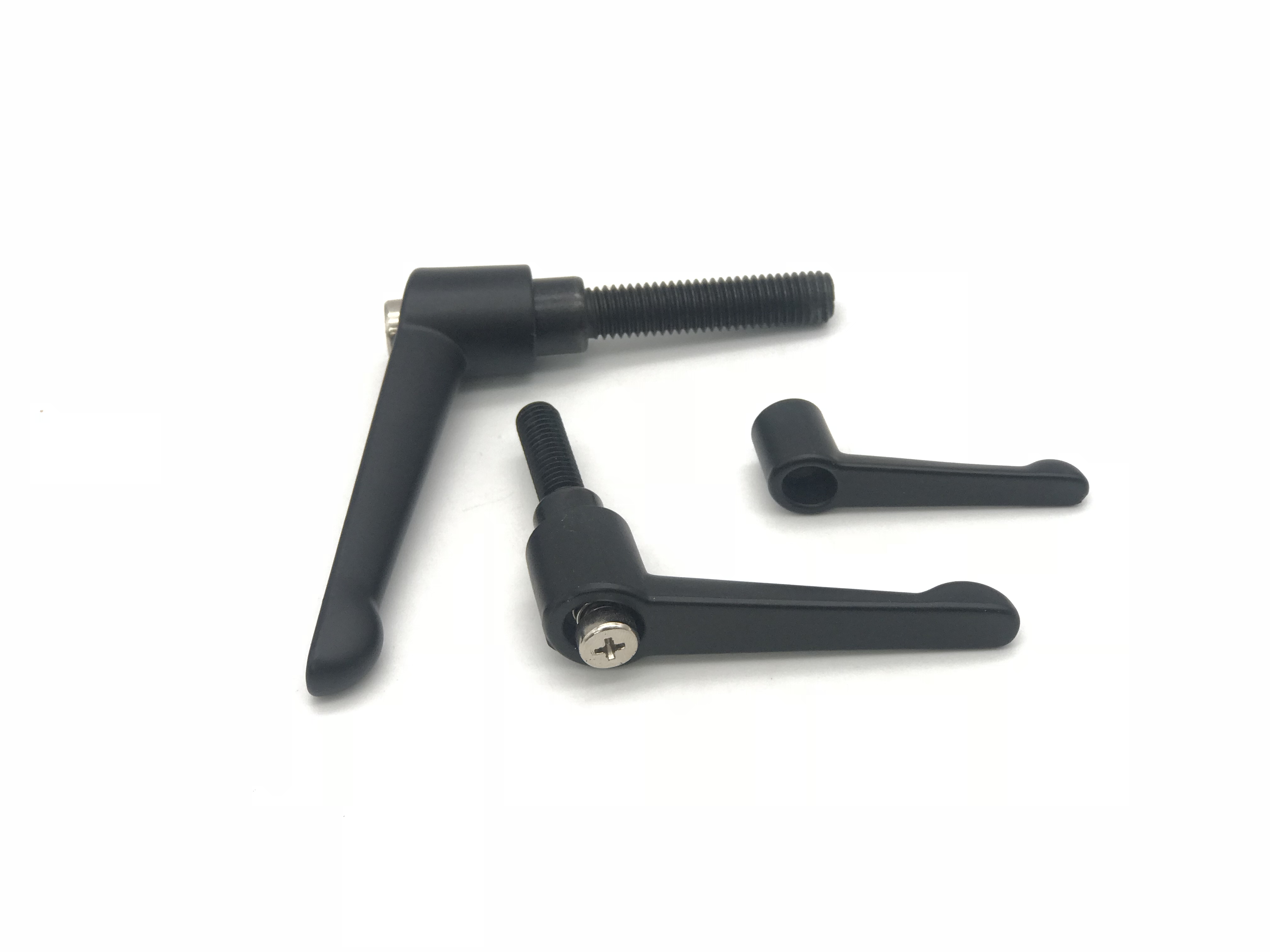 歐拓制造實心可調(diào)把手 七字型鋅合金把手 鎖緊把手 快速手柄