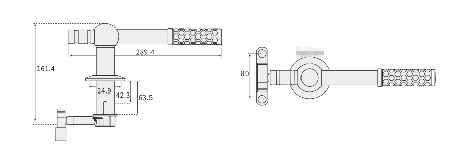 熱風(fēng)爐把手尺寸-佛山歐拓
